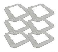 for Liectroux YW509 Replacement Mopping Pads Set of 6 Washable Microfiber Floor Cleaning Cloth Absorbent Mop Head Covers for Window Frame Corner Cleaning