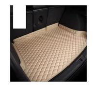 For Lincoln For Nautilus MKZ 2017-2022 Interior Details All Models PU Leather Car Trunk Mats Full Coverage Boot Protector(Beige)