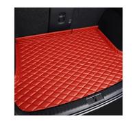 For Lincoln For Nautilus MKZ 2017-2022 Interior Details All Models PU Leather Car Trunk Mats Full Coverage Boot Protector(Red)