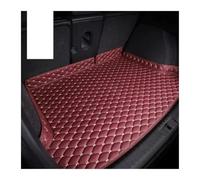 For Lincoln For Nautilus MKZ 2017-2022 Interior Details All Models PU Leather Car Trunk Mats Full Coverage Boot Protector(WINE RED)