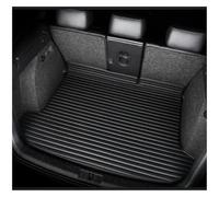 For Lincoln For Navigator For Aviator For Corsair 2020 2021 2022 Striped Leather Custom Full Coverage Car Trunk Mat Full Coverage Boot Protector(BlackA)