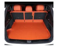 For Lixiang L6 L7 Flat Side Rear Cargo Waterproof Protect Carpet Liner Tail Boot Tray Cover Car Accessories Trunk Mat Car Trunk Mat(Main Pad Orange)