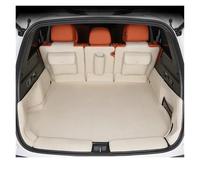 For Lixiang L6 L7 Flat Side Rear Cargo Waterproof Protect Carpet Liner Tail Boot Tray Cover Car Accessories Trunk Mat Car Trunk Mat(Full White)