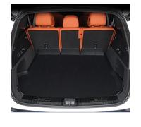 For Lixiang L6 L7 Flat Side Rear Cargo Waterproof Protect Carpet Liner Tail Boot Tray Cover Car Accessories Trunk Mat Car Trunk Mat(Main Pad Black)