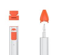 for Logitech Crayon Stylus Pen Nib Cover Cap Protector for Logitech Crayon Touch Pen Pencil Nib (Orange Cap)