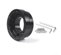 For Logitech G29 G920 G923 Compatible Steering Wheel Adapter Plate 70mm Mounting Interface for Racing Simulation Setup (black)