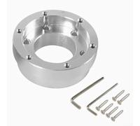 For Logitech G29 G920 G923 Compatible Steering Wheel Adapter Plate 70mm Mounting Interface for Racing Simulation Setup (silver)