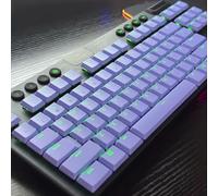 For Logitech G915G913G915TKLG815G913TKL Spare Mechanical Keyboard Keycaps (Purple 111 key)