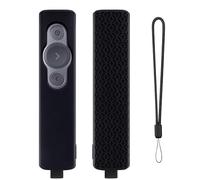 for Logitech Spotlight Presentation Remote Silicone Case Protective Cover Soft Shell Drop Protection (black)