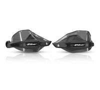 For Loncin For Voge SR1 ADV 125 2025 Motorcycle Windshield Handlebar Handguard Shield Hand Guard Protector(Black Titanium Big11)