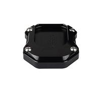 For LONCIN VOGE SR4 MAX 350 LX350T Motorcycle Kickstand Foot Side Stand Extension Pad Support Plate Enlarge Pad(Black)
