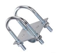 For Lora Helium Hotspot Miner Antenna Clamp Bracket with U-Bolt Mount for 25 50mm Diameter Poles and High Wind Conditions
