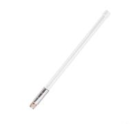 for LORA Outdoor Antenna 42cm Fiberglass N Male Connector Long-Range for OMNI Vertical Polarization 868MHz 915MHz 12dBi Weather-Resistant for Helium Miner IoT Smart Farming White