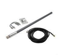 For Lorawan 860-930 MHz High Gain Outdoor Antenna Fibreglass 55 cm N-Male Cable for Bobcat for Nebra for RAK Miner Improvement Signal (Antenna Kit)