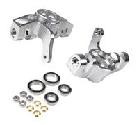For Losi 5IVE T / 5T 2.0 1/5 CNC Aluminum Front Spindle Block Knuckles Bearing RC Car Upgrade Accessories Replace Modify Parts RC Upgrade Parts