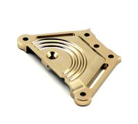 For Losi 5ive-t For Rovan Lt Kingmotor X2 Dtt Fid Ql 1/5 RC Car Upgrades Parts CNC Alloy Front Steering Top Cover Plate Rc Parts