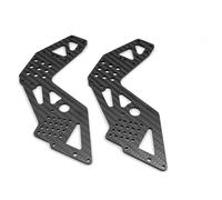 For Losi For LMT 4WD Solid Axle For Monster Truck 1/8 Carbon Fiber Front Rear For Universal Guard Plate RC Car Upgrade Parts Accessories Models