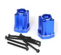 For Losi For Mini For LMT 1/18 Metal Front Rear Steering Cup RC Car Upgrade Accessories Replace Modify Parts RC Car Steering Knuckle(Blue,Rear)