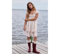For Love & Lemons For FP Brigitta Rain Boots at Free People in Russet, Size: EU 37 - female