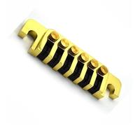 For LP 6 string electric guitar bridge tailpiece 1pc Vintage Gold with studs Generic Acoustic Guitar Bridge