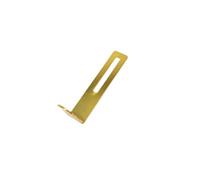 For LP Electric Guitar Pickguard Stand Panel Fixing Stand Base Support Stand Silver Gold Black Guitar Parts(Gold)
