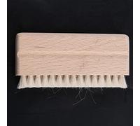 For LP Record Cleaning Brush Anti-static Goat Hair Wood Handle Brush Cleaner For Player Turntable Tools Die Card Making Christmas