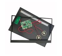 For LP140WH2 TP 14" 1366X768 Screen EDP Controller Board Kit Mini 2 HDMI-Compatible Micro USB + Metal Case Back Cover Box Shell EDP Driver Kit(LP140WH2-TPA1)