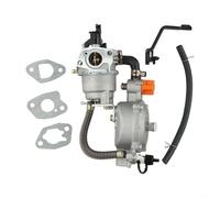 For LPG Natural Gas Conversion Dual Carburetor Kit, For Champion 100153 100165, 100296 Generators 168F 170F Engine 3KW Petrol Generator