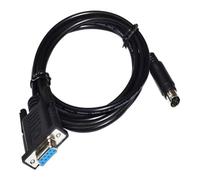 For LS(for LG) K10S1 PLC Programming DB9 To Mini DIN 6P MD6 9-Pin To 6-Pin Round Connector 1.8 Meters