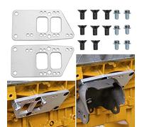 for LS Swap Motor Mounts Adapter Plates - LS Conversion Adjustable Universal Swap Bracket Small Block Kit for LS Engine, LS1 LS3 LS2 LQ4 LQ9 LS6 L92 L99 L33 LR4 Billet Aluminum