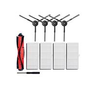 For Lydsto R1 / R1A / R1 Pro / S1 Vacuum Cleaner Main Side Brush Hepa Filter Dust Bags Accessories Disposable Mop Rags durable (Color : Set6)