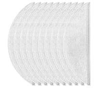 For Lydsto R5 R5D Robot Vacuum Mop Cloth Replacement 4 or 10 Pack Microfiber Mop Cloths for Maintaining Floors Clean and Hygienic (10 PCS-White)