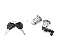 for M&EGANE for Scenic for Clio for Master 1996-2008 Car Door Lock Barrel Cylinder with 2 Key Left+Right 7701468981 Car Trunk Lock