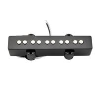 For M-series for WOJB5 Variable Gauss Vintage Tone Ceramic Single Coil Neck Bridge Pickup For 5-string Jazz Bass(1 Pc Bridge)