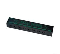 for m-vave 8-Output Isolated Guitar for Pedal Power Supply Low Noise | 8 isolated outputs, 2x300m 6x100mA, noise-free operation, LED status monitoring, compact metal body
