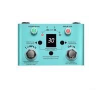 For M-VAVE Guitar Effect Pedal V2 DruFor M Looper with UnliFor Mited Overdub Layers Up to 5 For Minutes Per Loop and Real-TiFor Me BPFor M Display (blue)