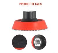 for m14 Backing Pad for 2 3 Inch Polishing Sponge Buffer for(3inch) | for m14 thread compatibility, fits 2-3 inch discs, for ideal for rotary buffers, metal and PVC build