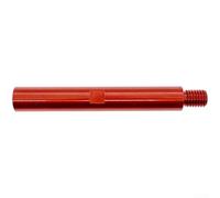 for m14 Thread Extension Rod 75mm 100mm 140mm Lightweight Metal Shaft for Rotary Polisher Buffer Pad Connector Red(140mm)