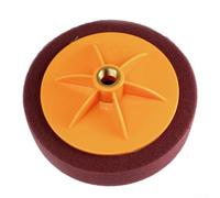 for m16 Car Polishing Pad 7 Inch Sponge Wheel for Buffer Polisher - Waxing Sealing Glaze Detailing Tool Black(Purple 16M)