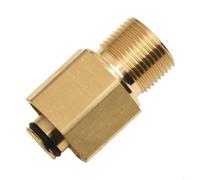 for m22 14mm Brass Fitting for High Pressure Hose for m22 | Reinforced brass material, resistant, sturdy construction, precise fit, long lasting use