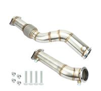For M3 M4 G80 G82 G83 2020-2023 RWD&AWD Fit M2 G87 RWD Catless Down Pipe RHD&LHD Exhaust Downpipe S58 3inch HETEVSCCK