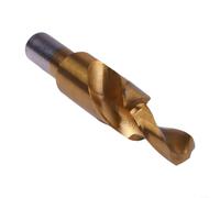 For M35 HSS Spiral Step Drill Bit Featuring 180 Degree Counterbore and Chamfer Capability for Efficient For Metal Drilling Operations ()