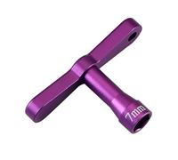 For M4 Nuts Quick-release Spanner Screw Caps 7mm Tire Removal Socket Rc Remote Control Model Cars Hexagonal Set RC Crawlers Car Parts