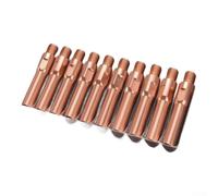 for m6 Welding for contact Tips 0.8mm Copper 10-Pack Smooth Feed Chromium Zirconium Copper for contact Tips for m6 45mm Length for mig Welding for contact Tips 0.8mm for High Accuracy Tasks for(1.4mm)