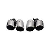 For Macan 2014 Exhaust Tips Muffler 304 Stainless Steel Modified Tail Pipe Car Exhaust Muffler Pipe(Polish)
