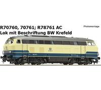 For Märklin ROCO 78761 Diesel Br 215 022-5 DB Bw Krefeld EP IV Sound New Boxed