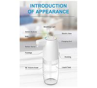 For Magic Color Breathing Light Infrared Sensor Soap Dispenser