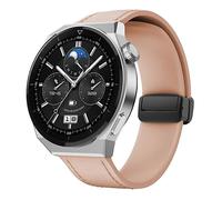 For Magnetic Buckle Silicone Leather Watch Band Black Designed For Modern Living