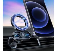 for Magsafe Car Mount, Phone Holders for Your Car, [Strongest Magnets][Unlimited Angles]Magnetic Car Phone Holder Vent, Car Accessories for iPhone 16 15 Pro Plus Max 14 13 12 Mini MagSafe Case Phones