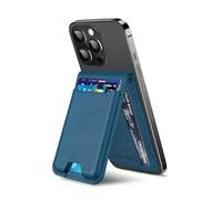 for Magsafe Wallet, Works with Apple Find My, Strongest Magnetic Wallet for iPhone 16/15/14/13/12 Series, for iPhone Wallet with Adjustable Stand, Wallet Tracker, 6 Cards Holder, Vegan Leather, Dark